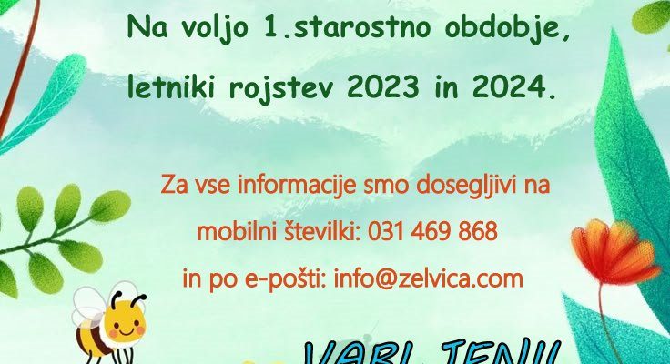 Vpis za šolsko leto 2025/2026