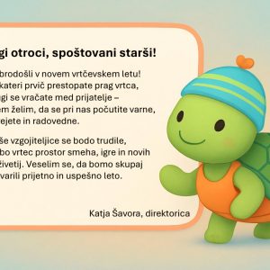 Dobrodošli v vrtčevskem letu 2025/2026